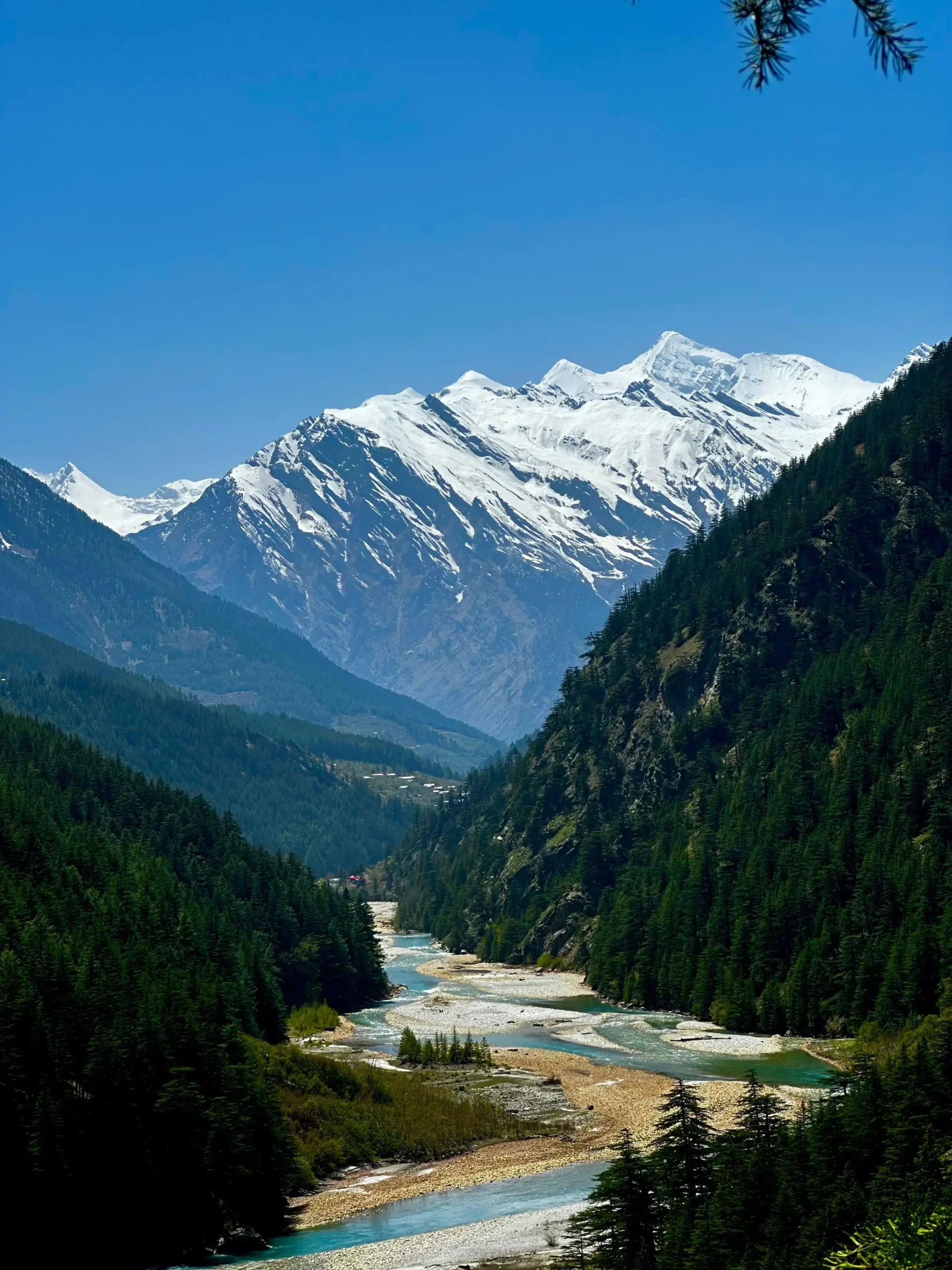 Harsil View From Jangla Bridge Scaled